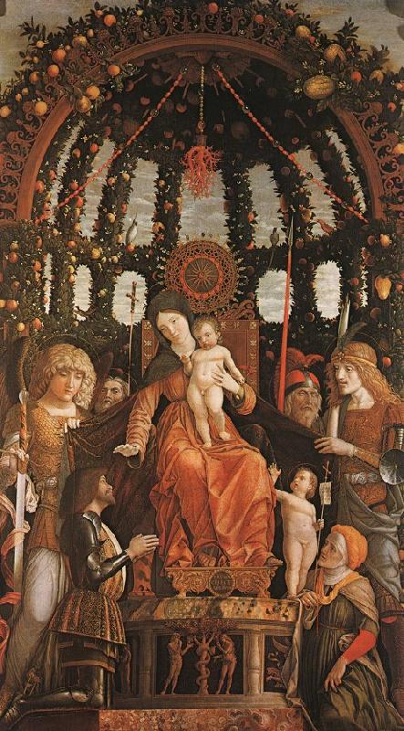 Andrea Mantegna Madonna of Victory France oil painting art